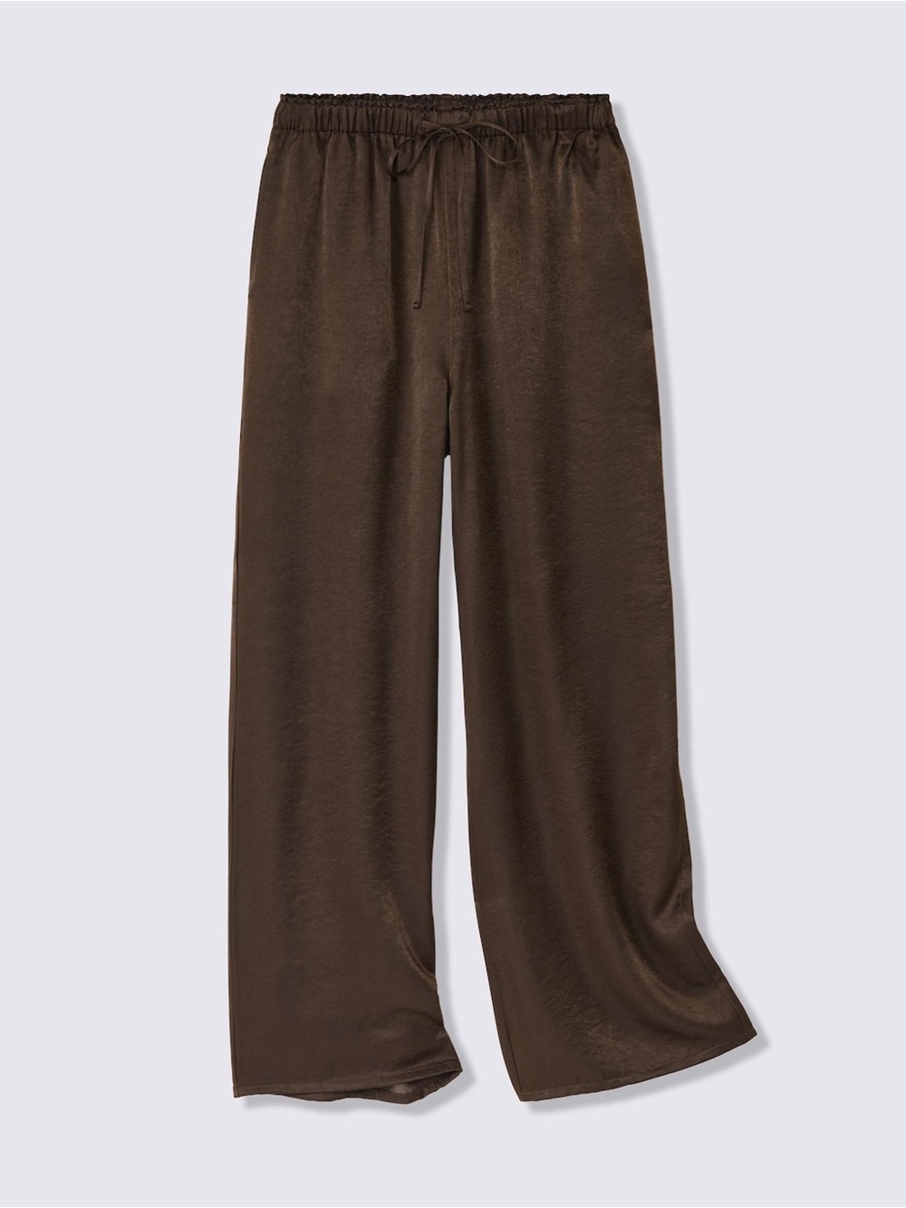 GU satin pants